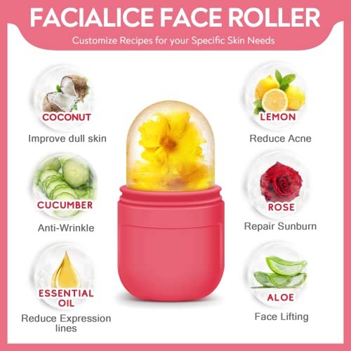 Revitalize Your Skin: AURUZA Ice Roller & Gua Sha Set